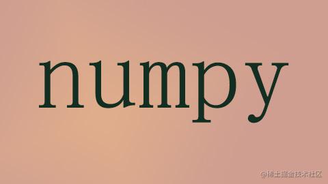 numpy