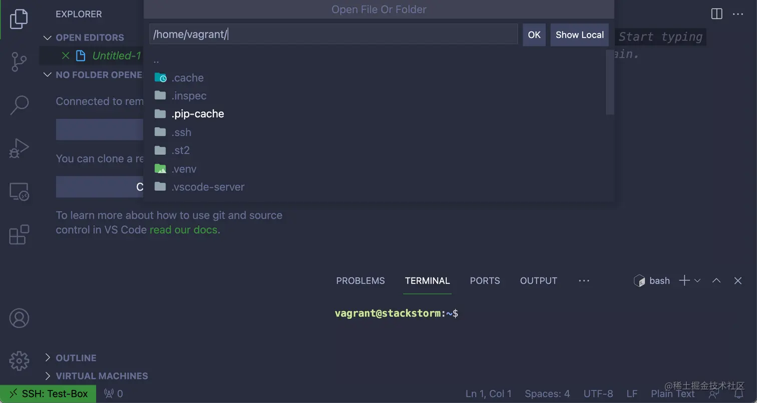 VS Code 远程导航