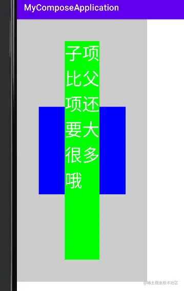 使用requiredSize突破父项的大小限制