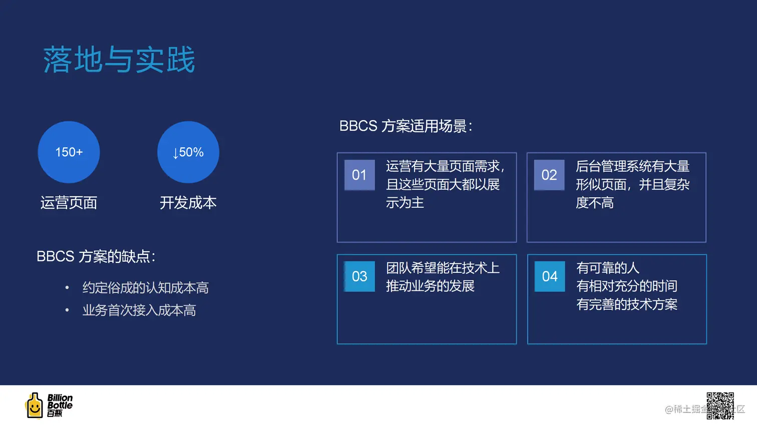 落地效果