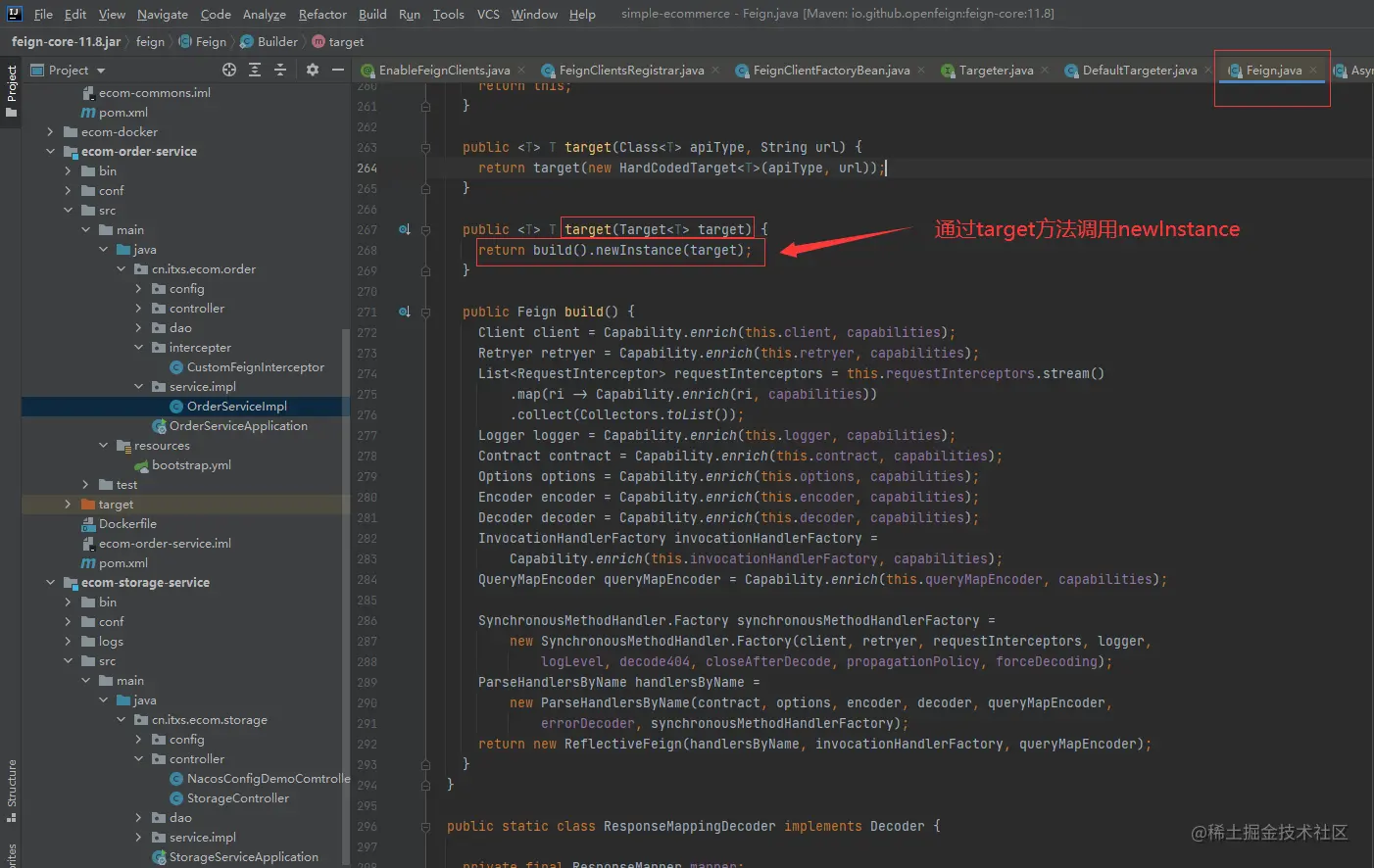 微服务微服务生态组件之Spring Cloud OpenFeign详解和源码分析