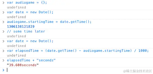 获取游戏经过的时间