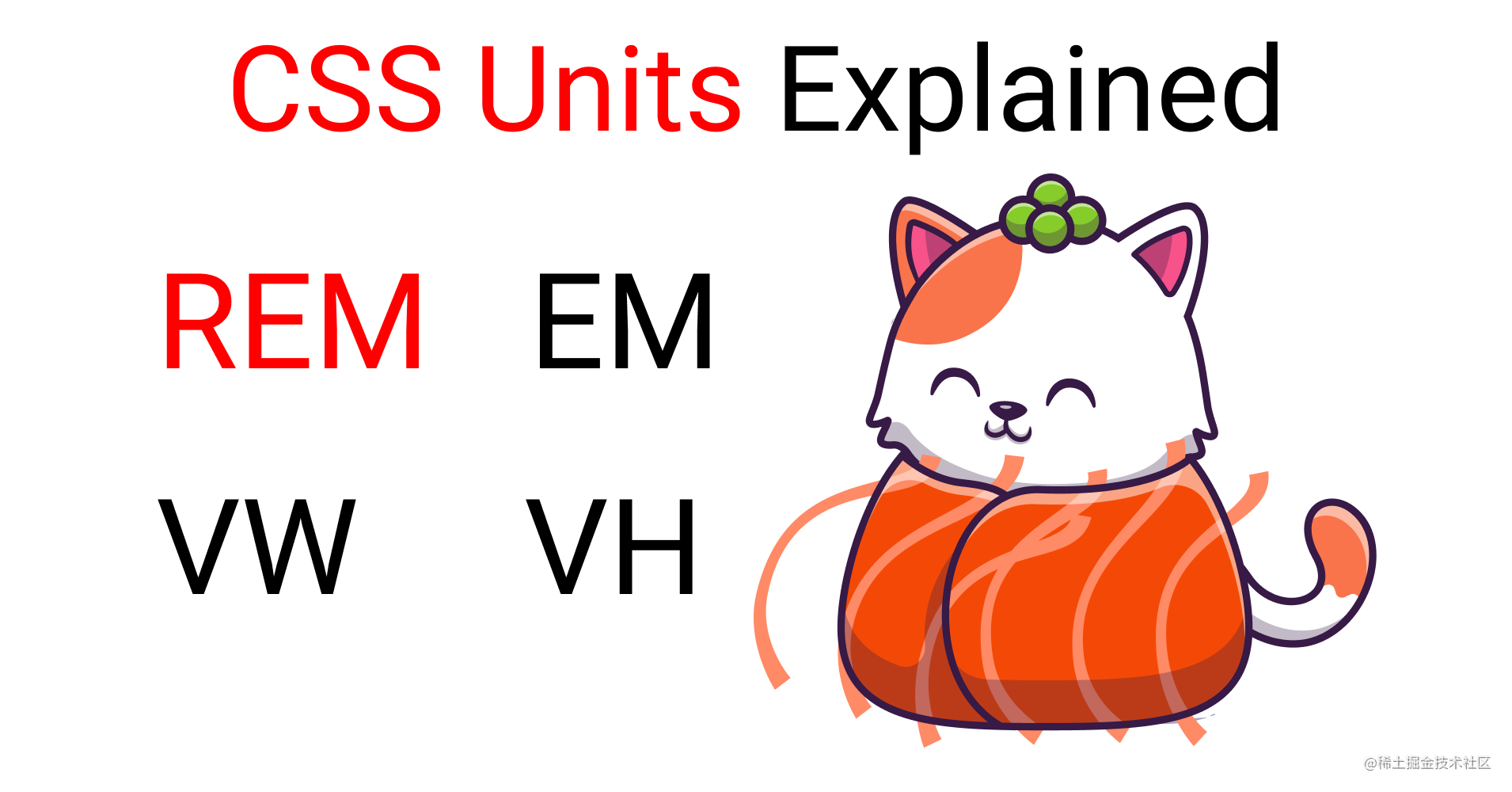 Use examples to learn the relative units of CSS - Em, Rem, VH, and VW ...