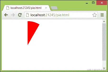 仅使用 CSS 和 HTML 创建饼图