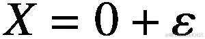 X=0+\varepsilon