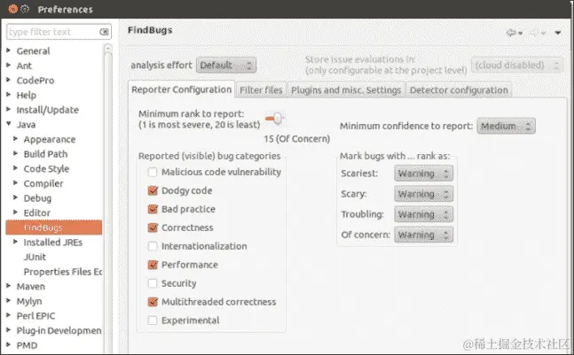 FindBugs Eclipse 插件