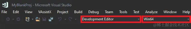 图 2.1：Visual Studio 部署设置