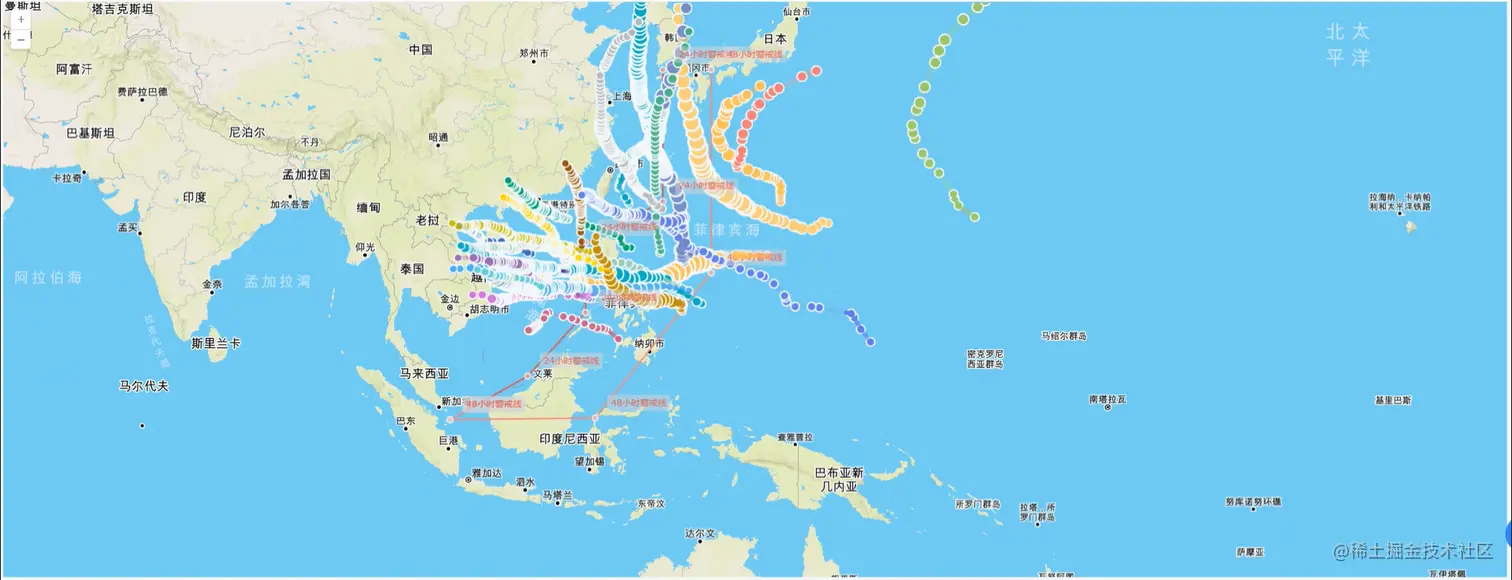 “烟花”来势汹汹！用数据可视化告诉你：台风最爱在哪登陆？