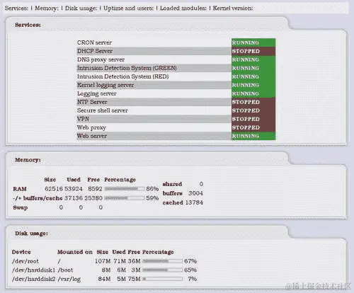 简单的管理和监控
