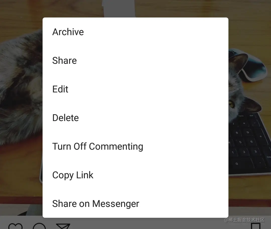 Instagram 隐私 关闭评论