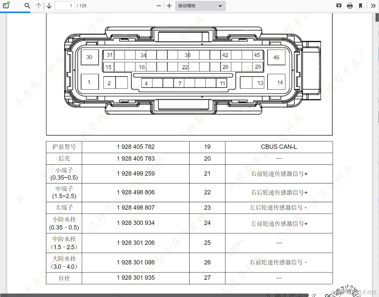 汽车维修资料库