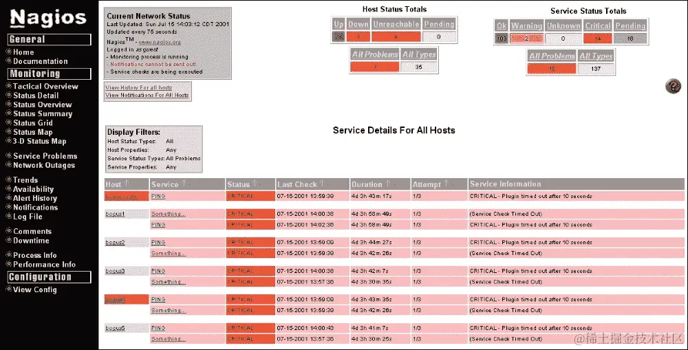 设置 Nagios 作为监控服务器