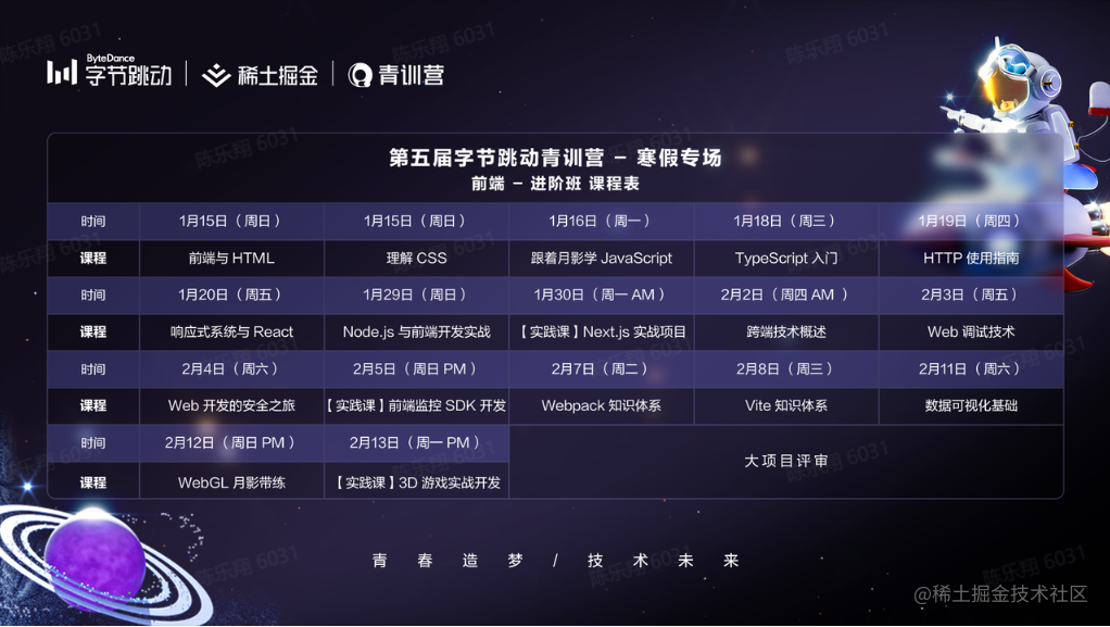 第五届青训营学习笔记