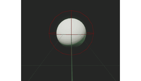 图 13.39:MeshComp 的比例更适合 Collision Comp 的大小