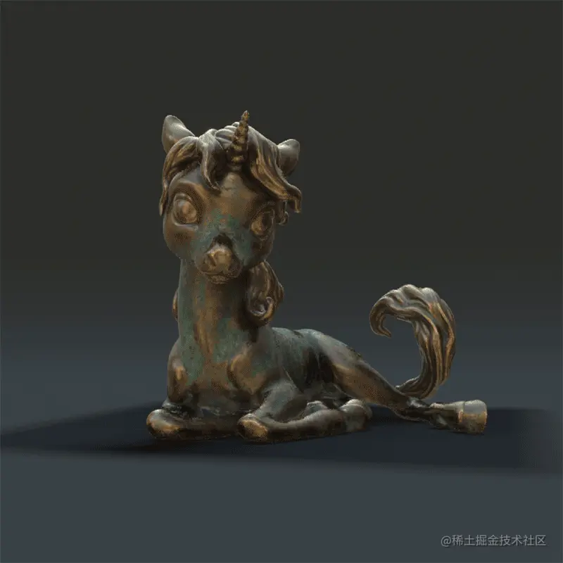 在Blender中做一个小独角兽纹理化处理 - 瑞云渲染