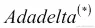 Adadelta