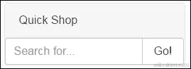 快速购物组件