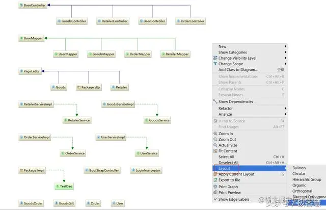 intellij idea 高级用法之使用UML类图插件