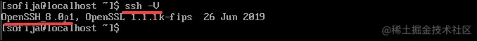 checking if ssh is installed screenshot