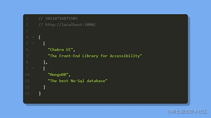 The final GET request, with all changes made