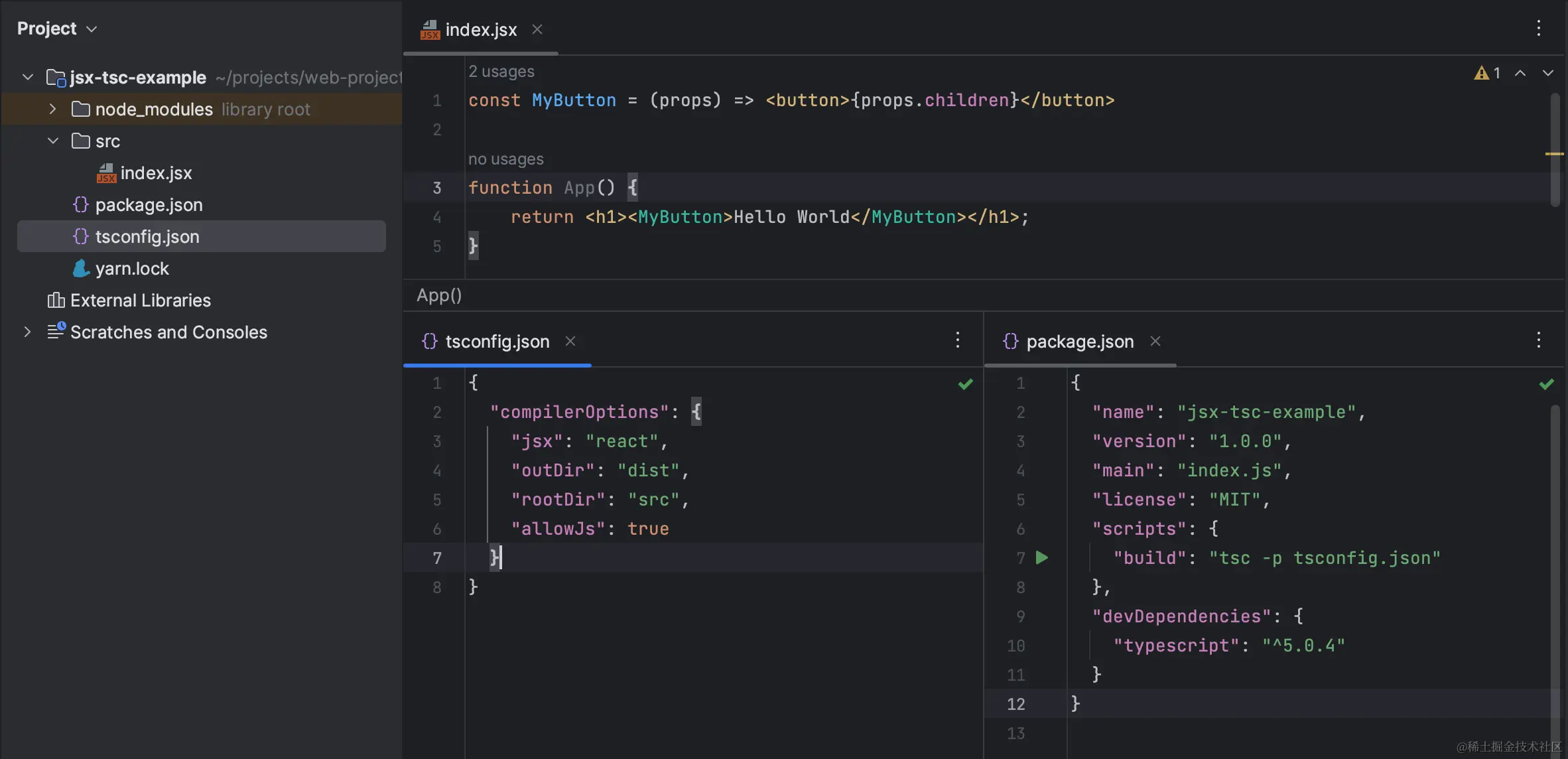 060-jsx-tsc-compile-project