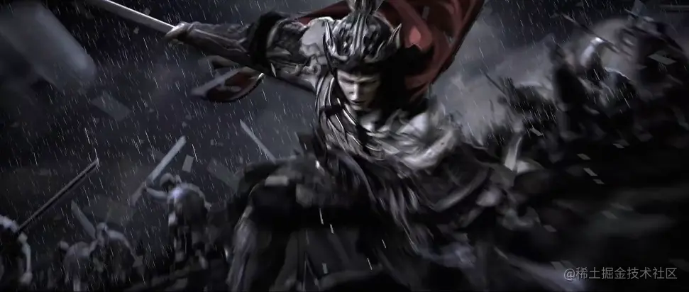 追光作品三维渲染水墨特效