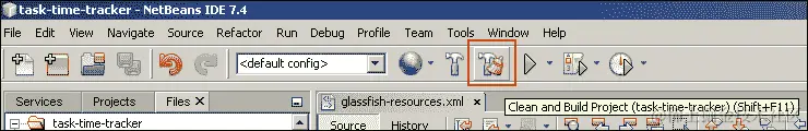 配置 GlassFish 服务器