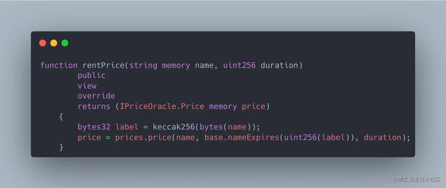 ENS基础技术解析(一) 注册流程ENS基础技术解析(一) 注册流程最近在弄关于ENS这类DID的东西，准备记录一下基- 掘金