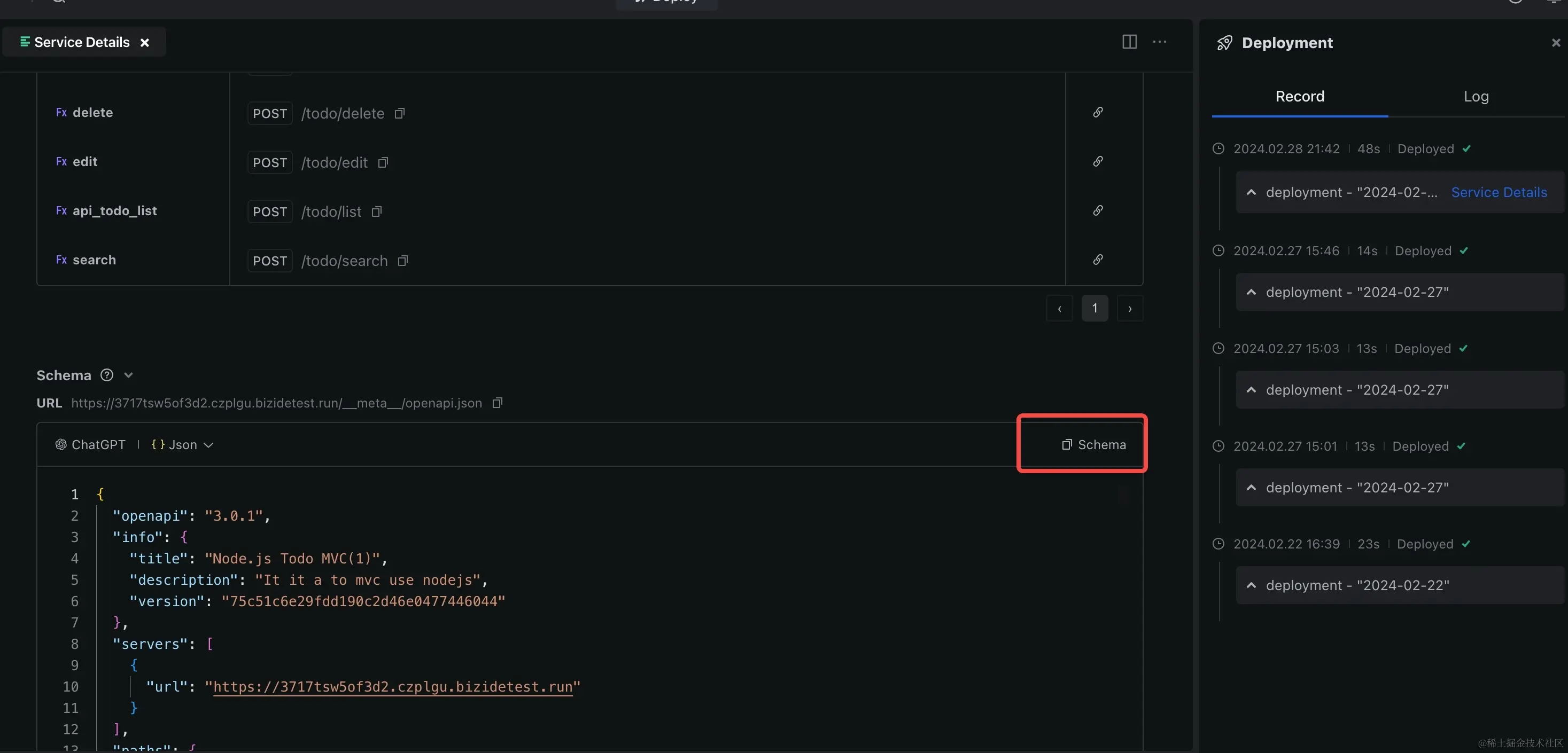 gpt action schema copy