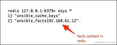 使用 Redis 进行事实缓存