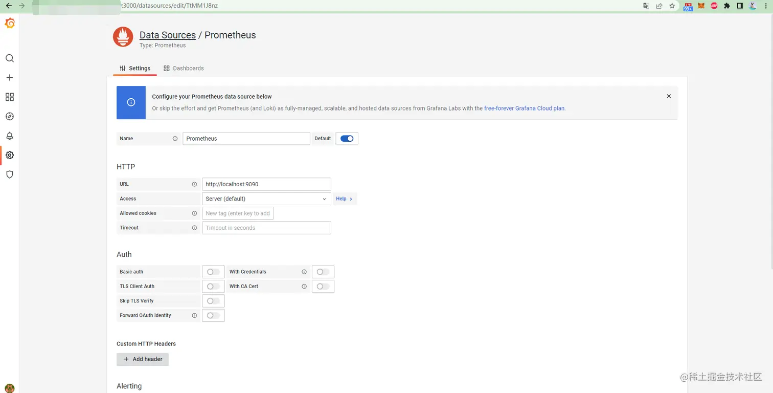 生产环境安装Prometheus+Grafana