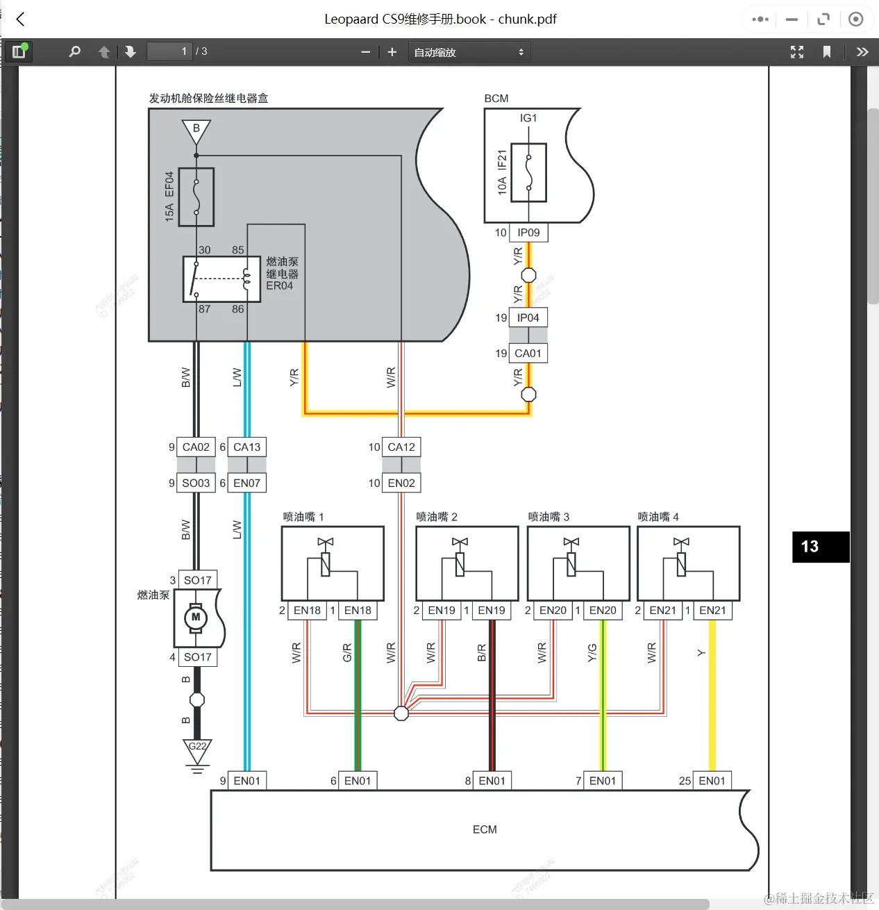 1996-2019年长丰猎豹汽车维修手册和电路图[资料更新]