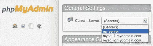 在配置文件中定义服务器