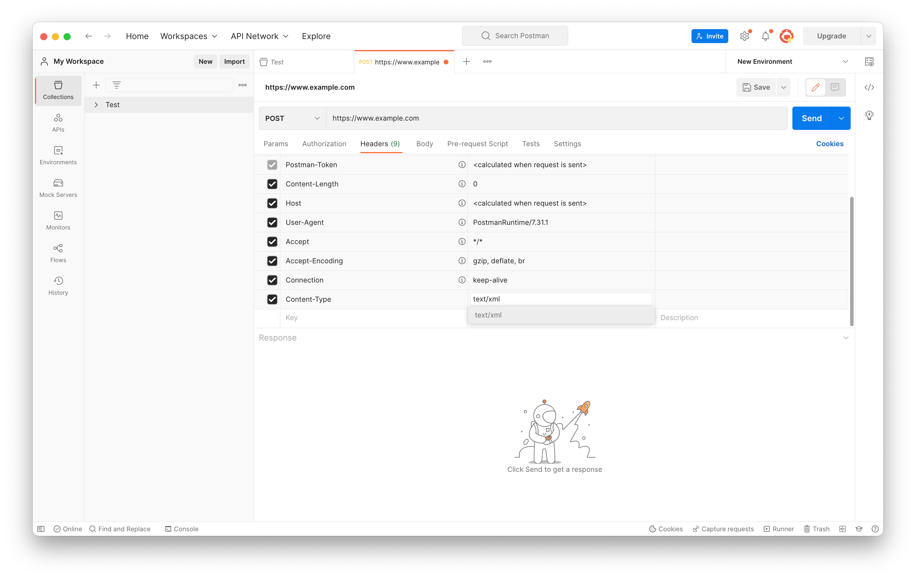 Postman Xml 