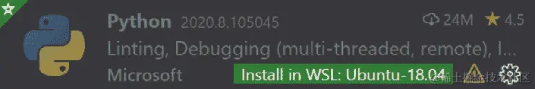 图 9.6 - 显示在 Windows 中安装了 Python 但未安装 WSL 的屏幕截图