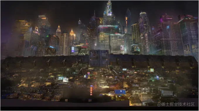 中景和背景绘景的最终效果图-Renderbus瑞云渲染农场