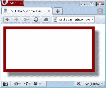 元素下方显示的盒子阴影
