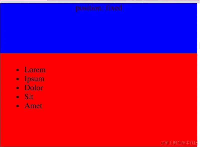 静态，相对，绝对，固定 - 差异
