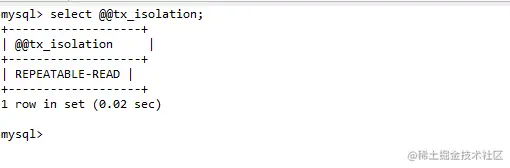 事务的隔离级别