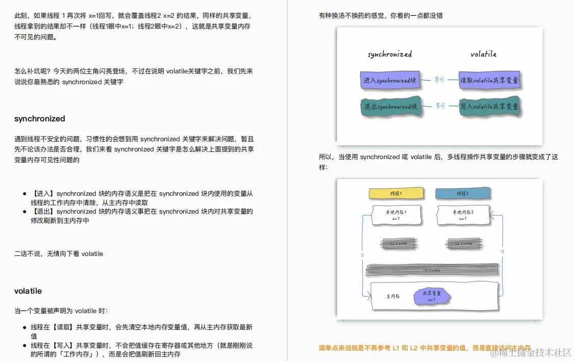 京东表哥把410页并发编程手册甩我，只说了让我吃透赶紧去晋升P7