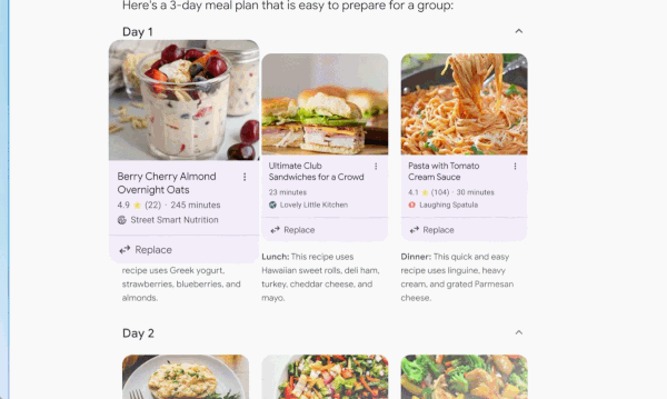 回答您所有问题的 Gemini