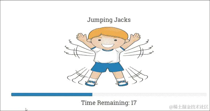 构建 7 分钟锻炼视图