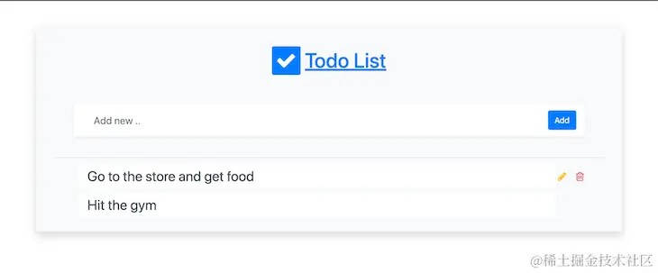 Finished To-Do Application