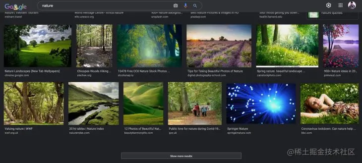 Google's Show More Results