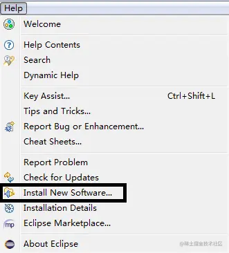 Eclipse安装新软件