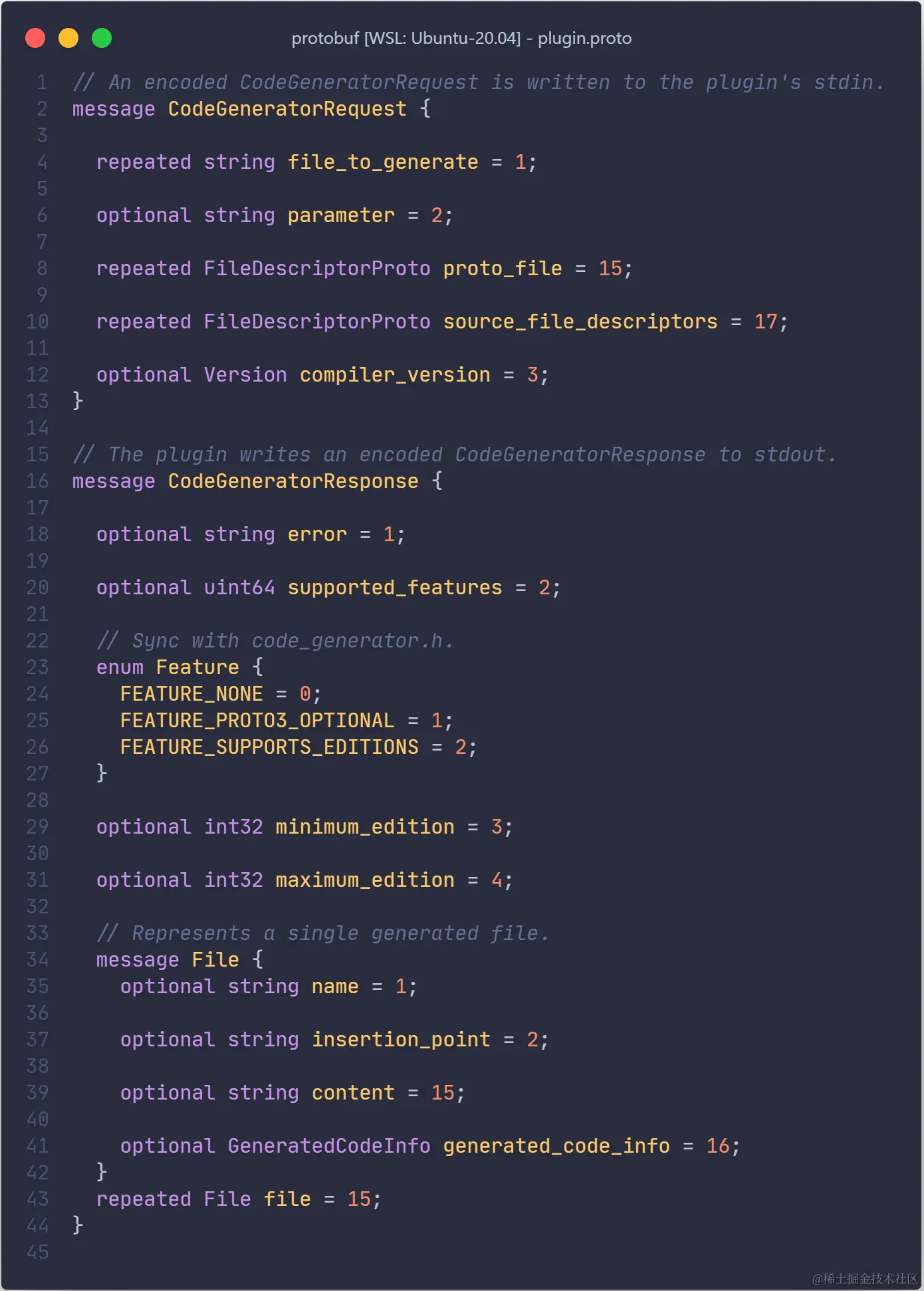 CodeGeneratorRequest