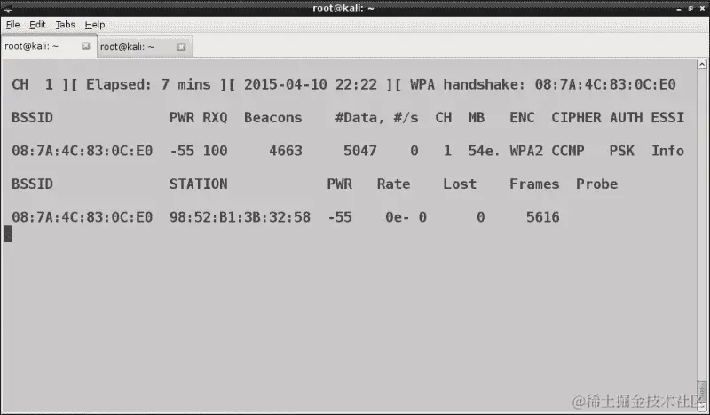 使用 Aircrack-ng 破解 WPA