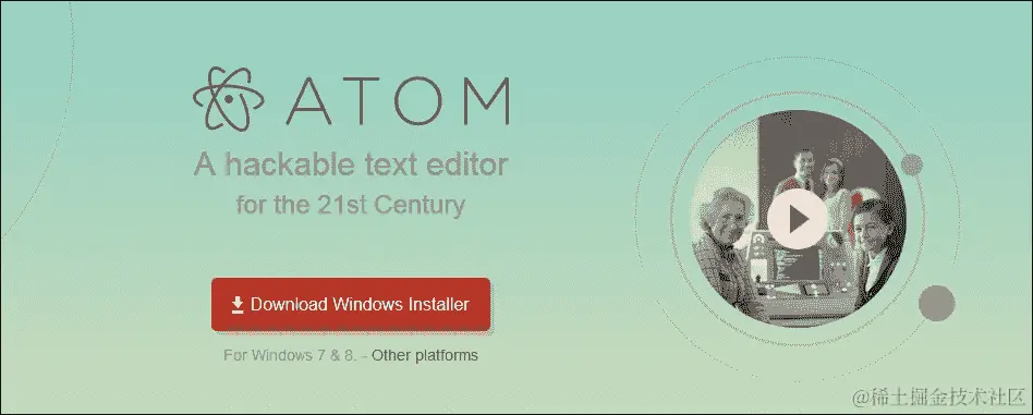 安装 Atom