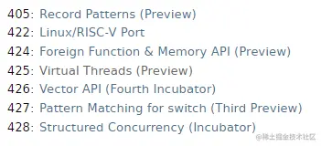 JAVA 19特性，来源于openJDK