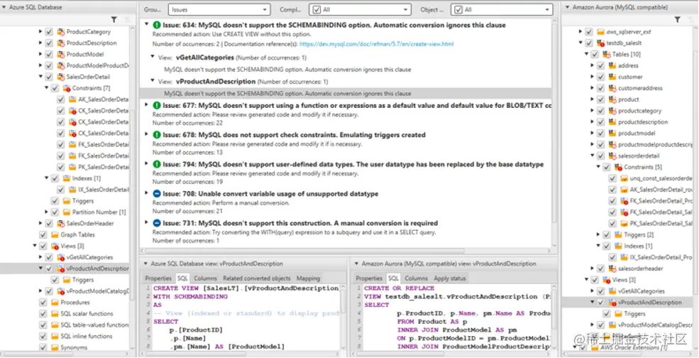 详细的 SCT 操作报告